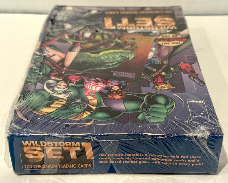 1994 WildStorm Trading Card Box Set 1 Chromium 1994 Jim Lee - Factory Sealed - TvMovieCards.com