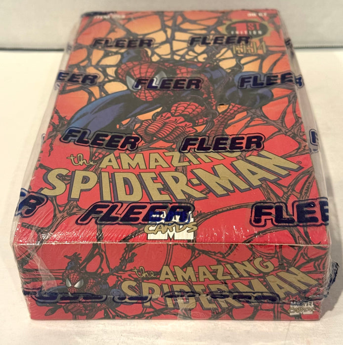 1994 Fleer The Amazing Spider-Man 1st Edition Card Box 36 Packs Factory Sealed