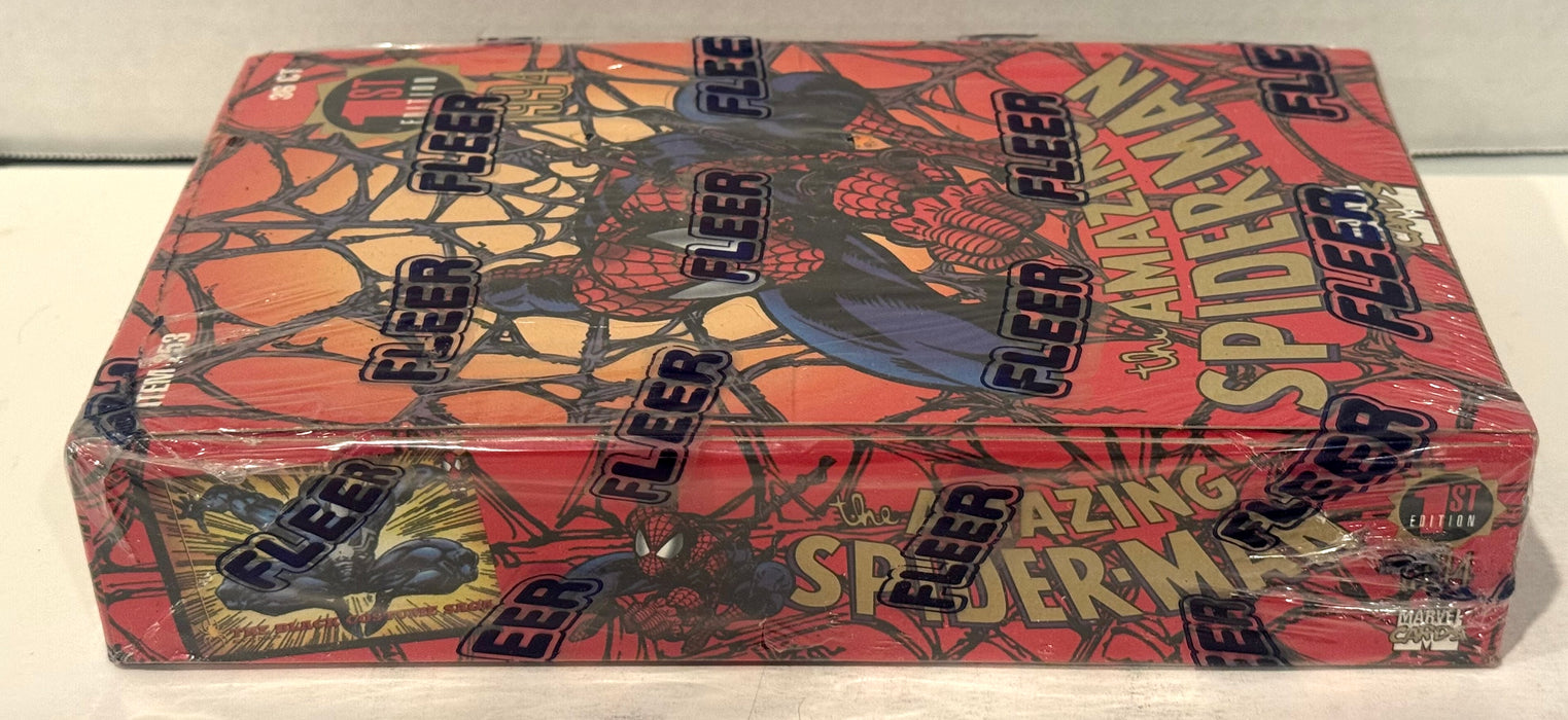 1994 Fleer The Amazing Spider-Man 1st Edition Card Box 36 Packs Factory Sealed