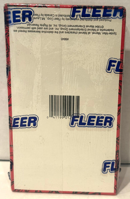 1994 Fleer The Amazing Spider-Man 1st Edition Card Box 36 Packs Factory Sealed