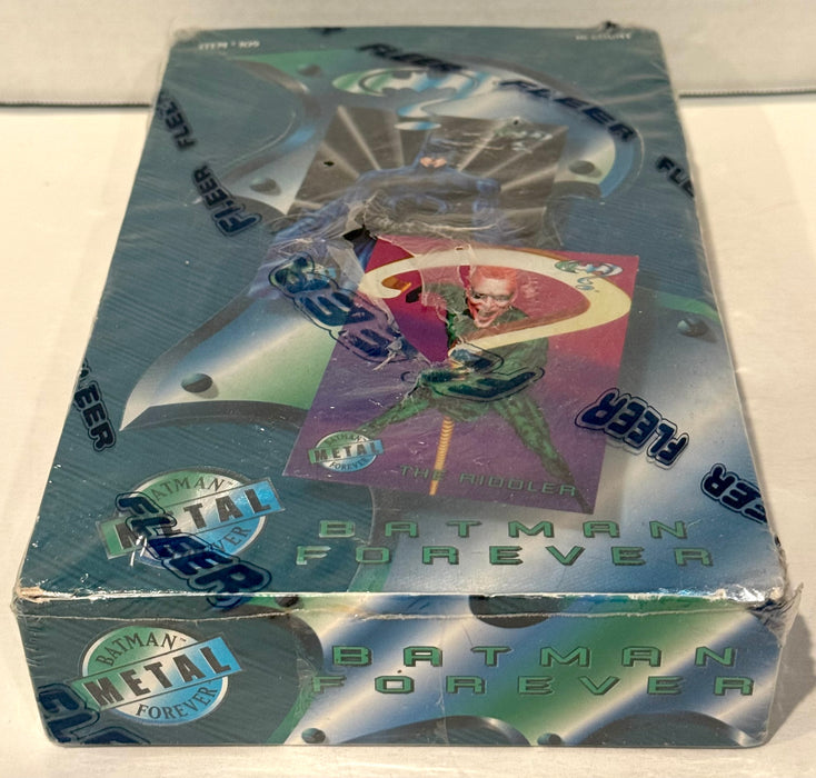 Batman Forever Metal Hobby Trading Card Box 36 Packs Fleer 1995
