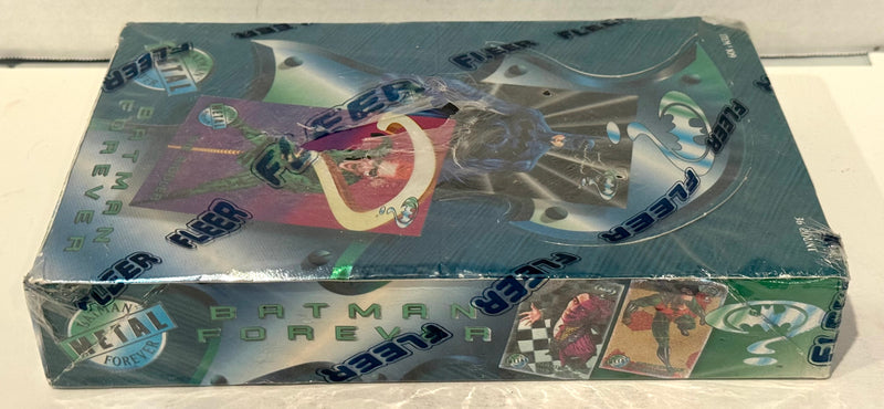 Batman Forever Metal Hobby Trading Card Box 36 Packs Fleer 1995 - TvMovieCards.com