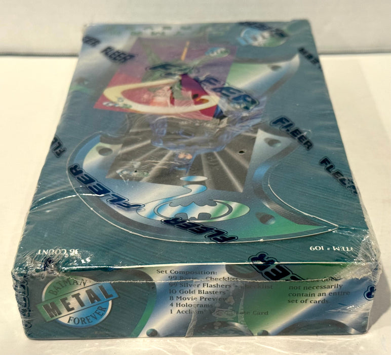 Batman Forever Metal Hobby Trading Card Box 36 Packs Fleer 1995