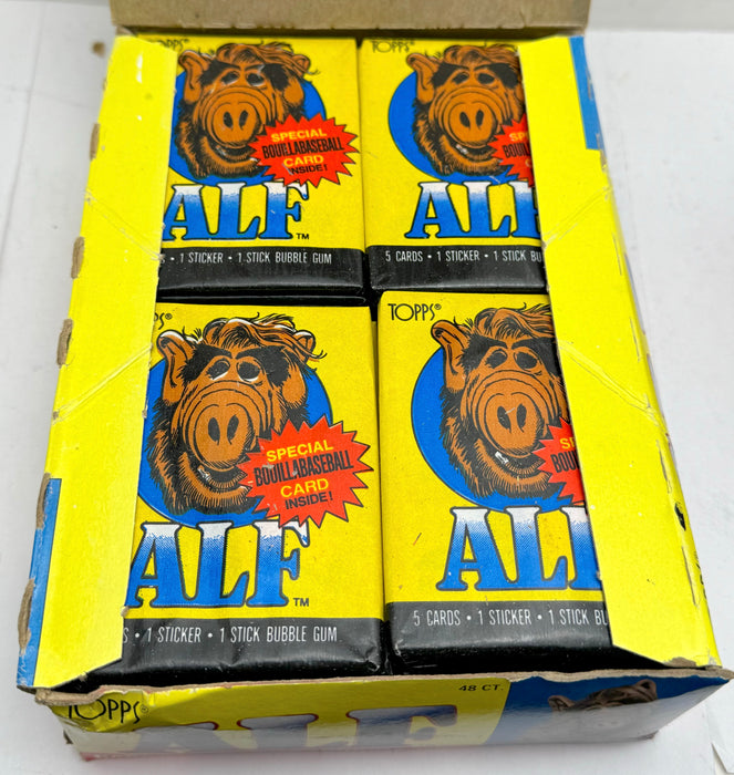 Alf Series 1 & 2 US of Alf Wax Trading Card Box 144 Packs Topps 1987 FULL   - TvMovieCards.com