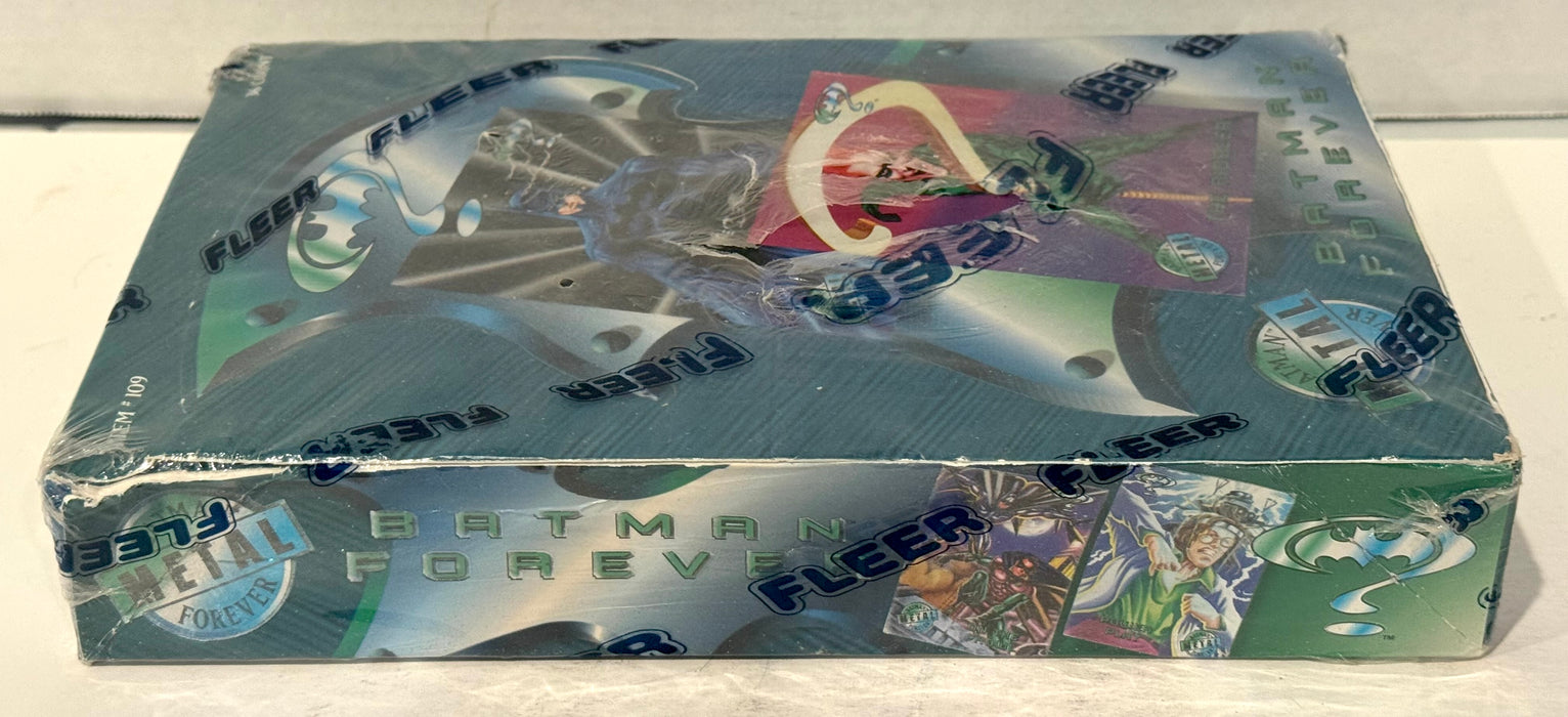 Batman Forever Metal Hobby Trading Card Box 36 Packs Fleer 1995