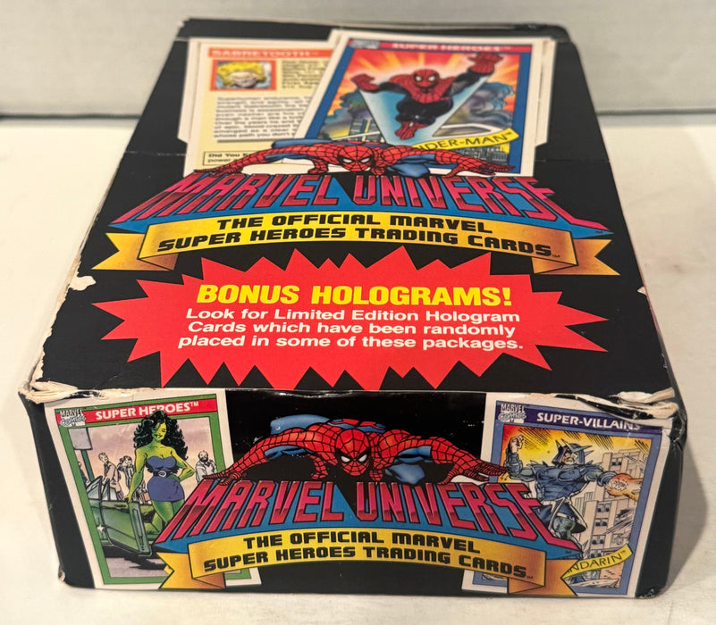 Marvel Universe Series I Super Heroes Trading Card Box 36 Packs Impel 1990