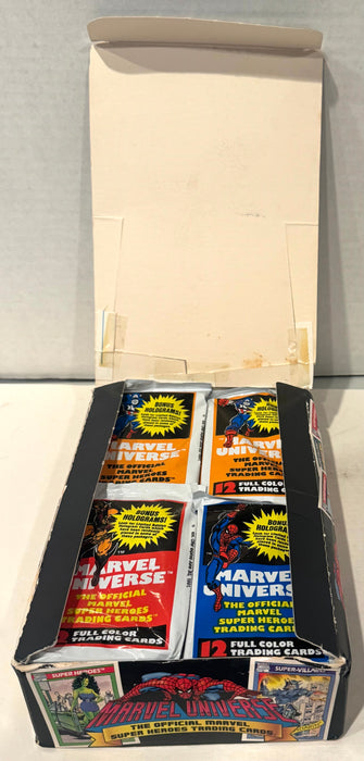 Marvel Universe Series I Super Heroes Trading Card Box 36 Packs Impel 1990