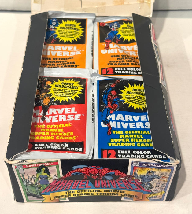 Marvel Universe Series I Super Heroes Trading Card Box 36 Packs Impel 1990