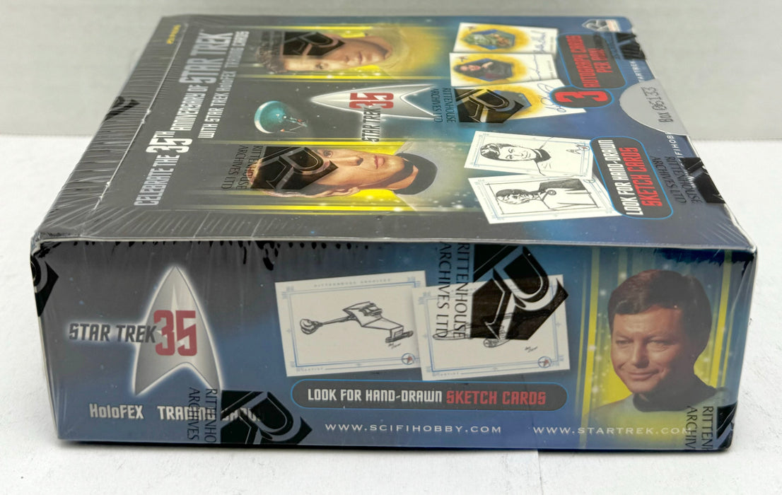 2001 Star Trek 35th Anniversary Original Series HoloFEX Trading Card Box Sealed
