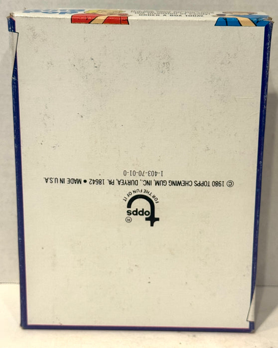 1980 Topps Weird Wheels Stickers Vintage FULL 36 Pack Trading Card Box