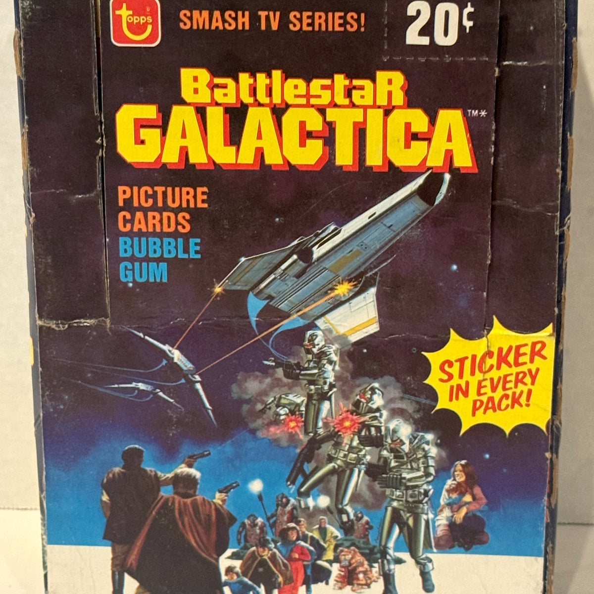 1978 Battlestar Galactica Vintage FULL 36 Pack Trading Card Box