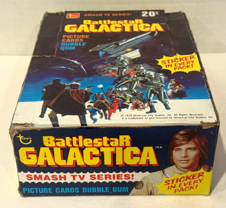 1978 Battlestar Galactica Vintage FULL 36 Pack Trading Card Box Topps