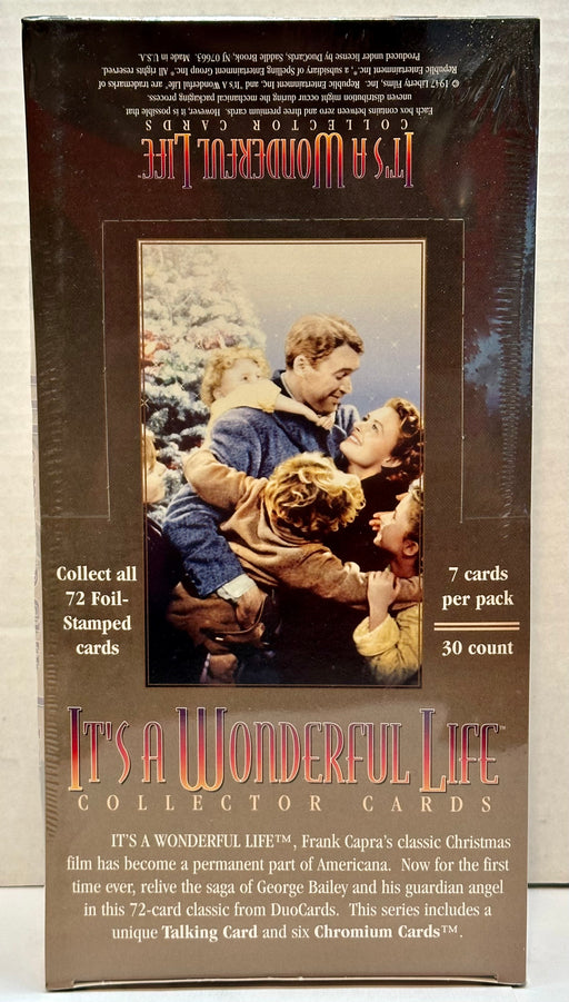 It's A Wonderful Life Movie Sealed Card Box 30 Packs Duocards 1996   - TvMovieCards.com