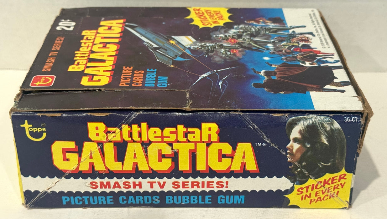 1978 Battlestar Galactica Vintage FULL 36 Pack Trading Card Box Topps