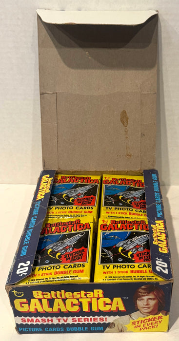 1978 Battlestar Galactica Vintage FULL 36 Pack Trading Card Box Topps