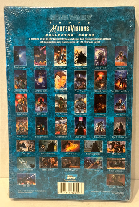 1995 Star Wars Master Visions Collector Art Cards Complete Set FACTORY SEALED