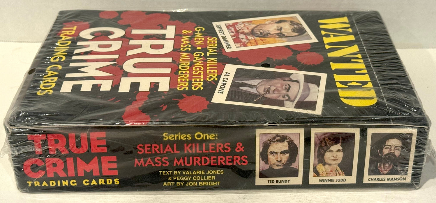 1992 True Crime Series I Trading Card Box 36 Packs Eclipse Factory Sealed