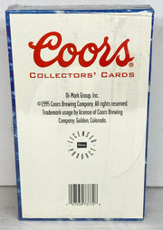 1995 Coors Beer Collector Cards Trading Card Box 36 Pack Factory Sealed   - TvMovieCards.com