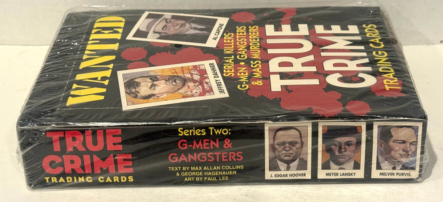 1992 True Crime Series I Trading Card Box 36 Packs Eclipse Factory Sealed