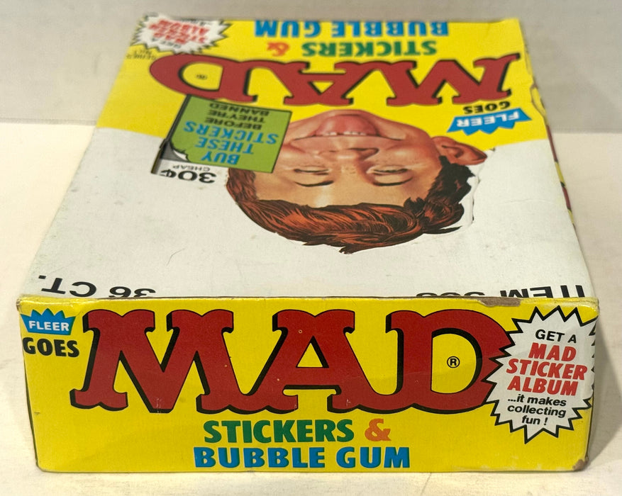 1983 Fleer MAD Magazine Stickers Vintage Wax Trading Card Box Full 36 Packs