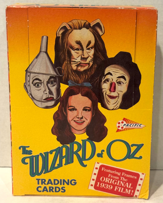 1990 Wizard of Oz Movie Vintage Trading Card Box 1990 Full 36CT Pacific