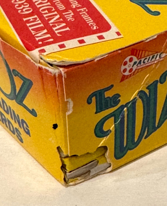 1990 Wizard of Oz Movie Vintage Trading Card Box 1990 Full 36CT Pacific