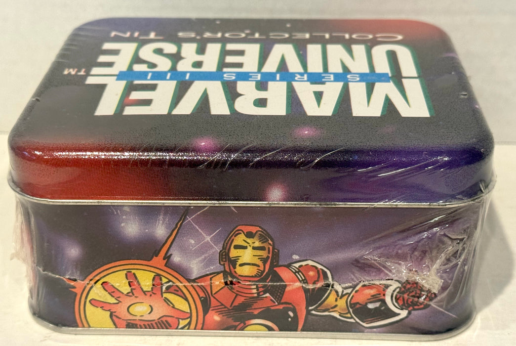 Marvel Universe Series III 3 Collector Card Tin Set 200 Base & 5 Hologram Cards