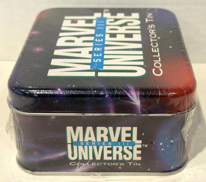 Marvel Universe Series III 3 Collector Card Tin Set 200 Base & 5 Hologram Cards