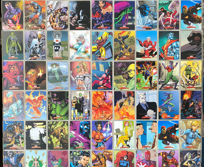 Marvel Masterpieces Series 2 Base Card Set Upper Deck 2008 90 Cards   - TvMovieCards.com