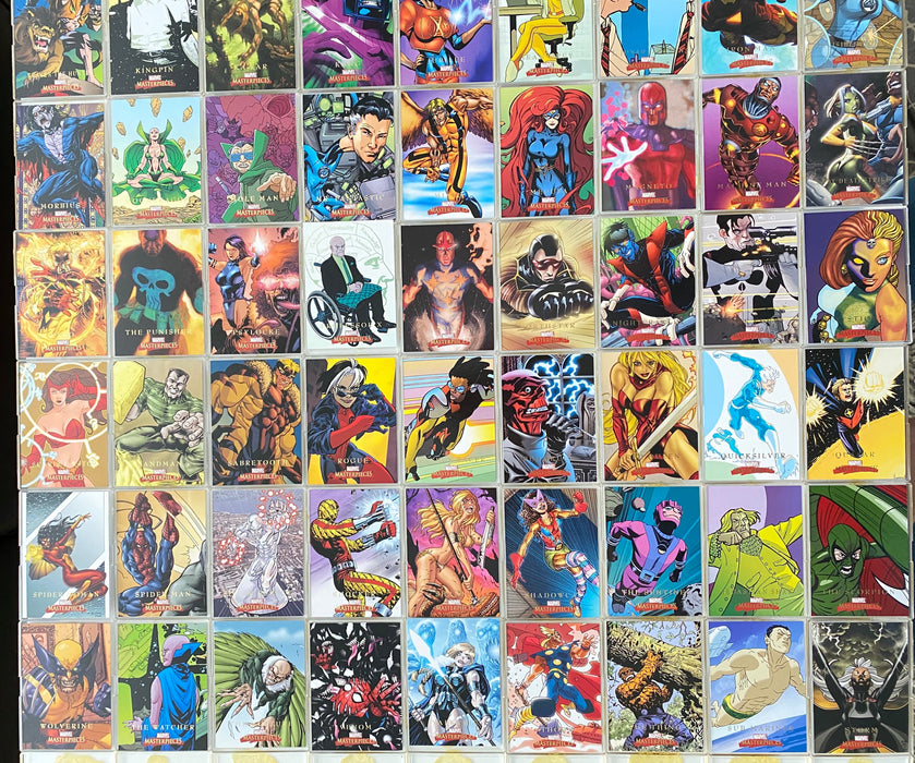 Marvel Masterpieces Series 2 Base Card Set Upper Deck 2008 90 Cards   - TvMovieCards.com