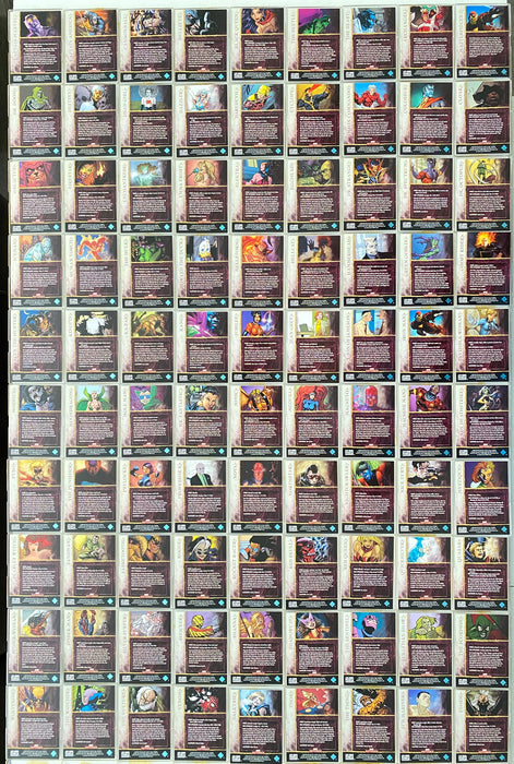 Marvel Masterpieces Series 2 Base Card Set Upper Deck 2008 90 Cards   - TvMovieCards.com