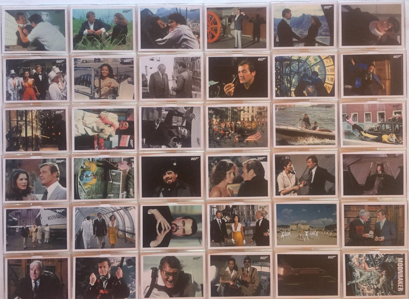 James Bond Archives Spectre Moonraker Movie Throwback Card Set 61 Cards   - TvMovieCards.com