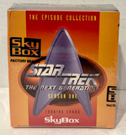 1994 Star Trek The Next Generation TNG Episodes Season 1 Sealed Card Box Skybox - TvMovieCards.com