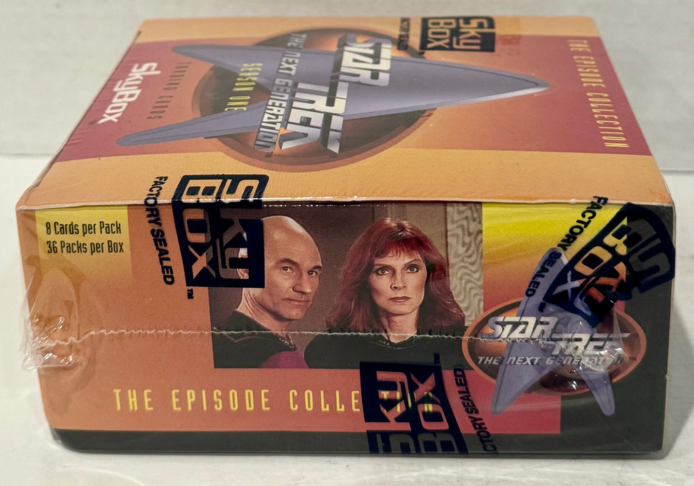 1994 Star Trek The Next Generation TNG Episodes Season 1 Sealed Card Box Skybox
