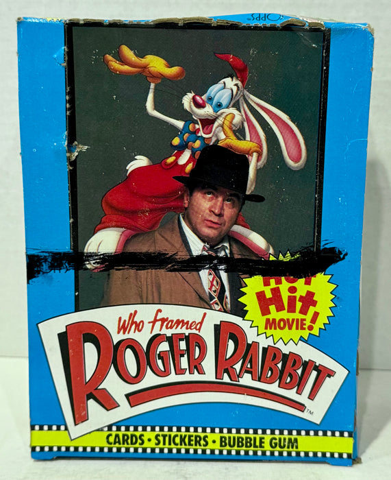 Roger Rabbit (Who Framed) Movie Vintage Bubble Gum Card Box 36 Packs Topps 1988