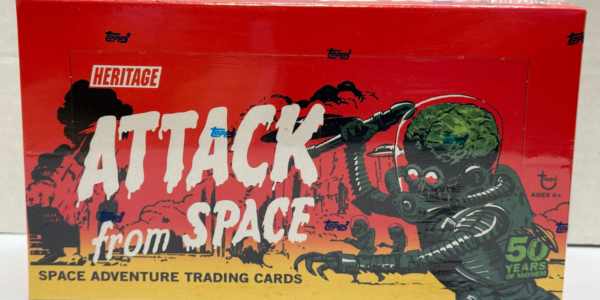 Mars Attacks Attack From Space Heritage Retail Card Box 24 CT