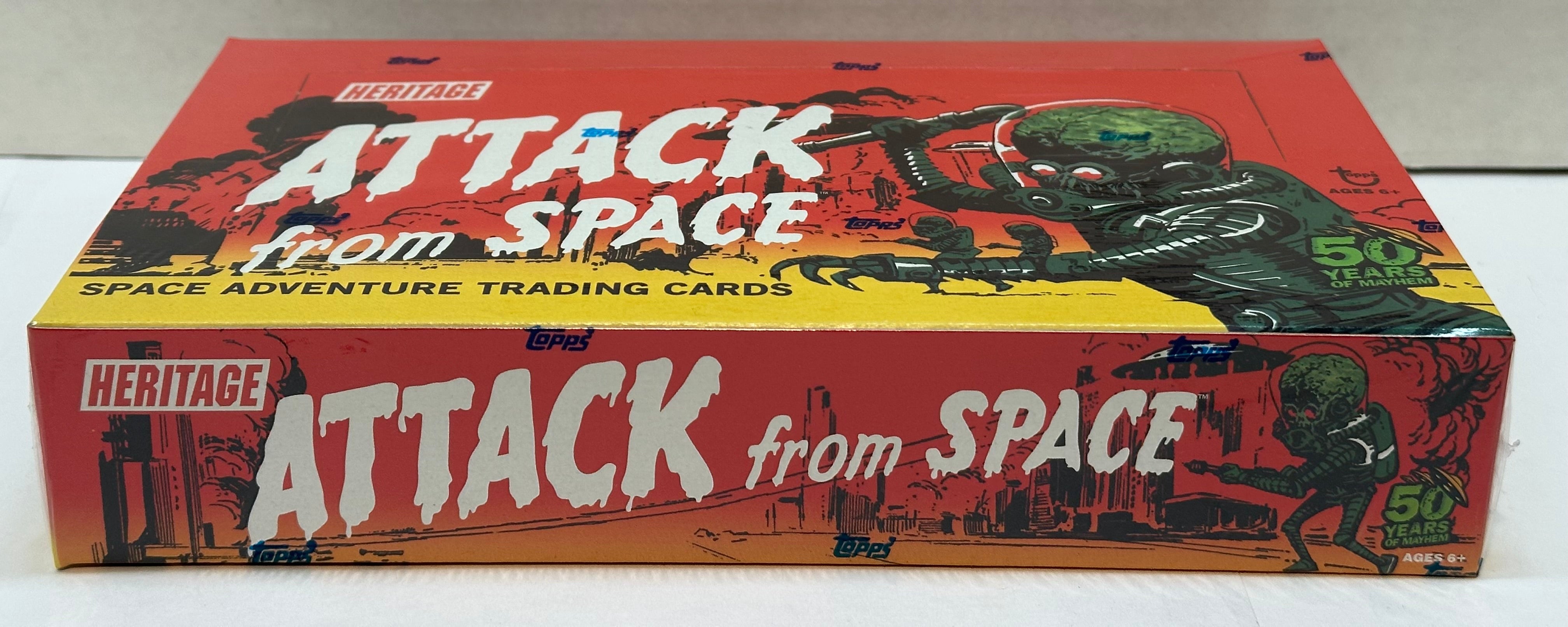 Mars Attacks Attack From Space Heritage Retail Card Box 24 CT