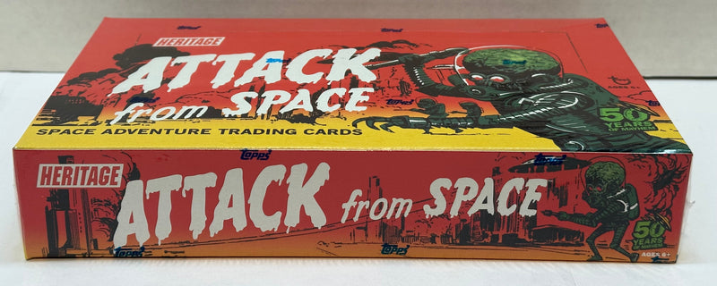 Mars Attacks Attack From Space Heritage Retail Card Box 24 CT Sealed 2012 Topps - TvMovieCards.com