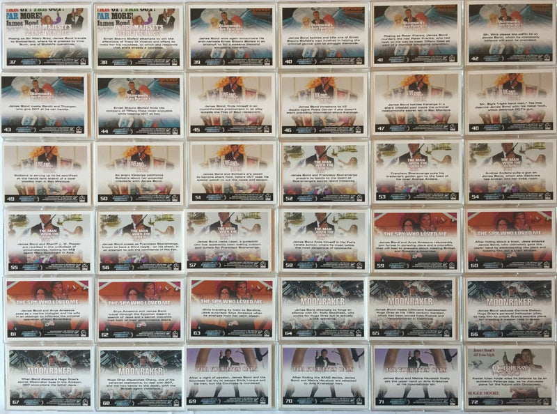 James Bond Dangerous Liaisons Base Card Set 110 Cards Rittenhouse - TvMovieCards.com