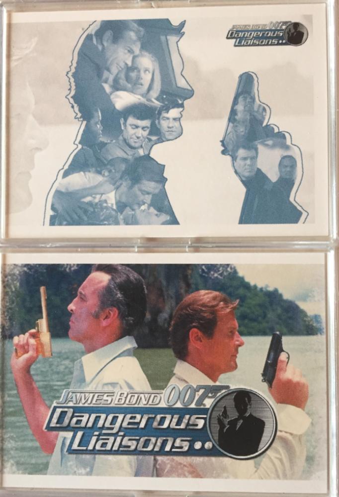 James Bond Dangerous Liaisons Base Card Set 110 Cards Rittenhouse - TvMovieCards.com