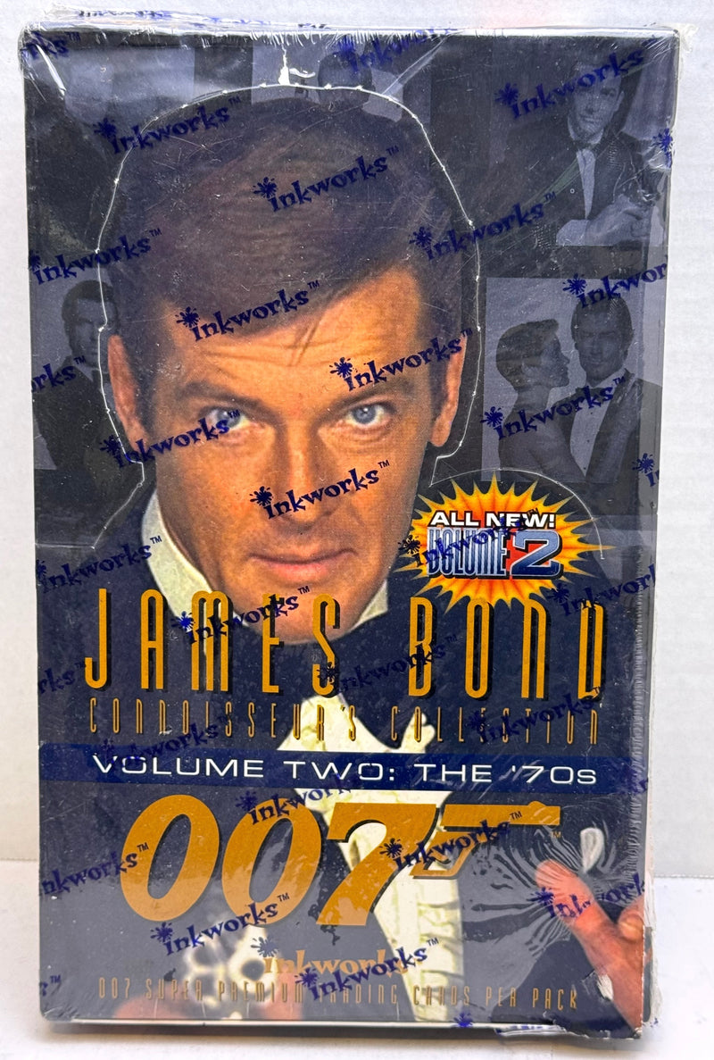 1996 James Bond Connoisseur's Volume 2 Trading Card Box 36 Packs Inkworks   - TvMovieCards.com