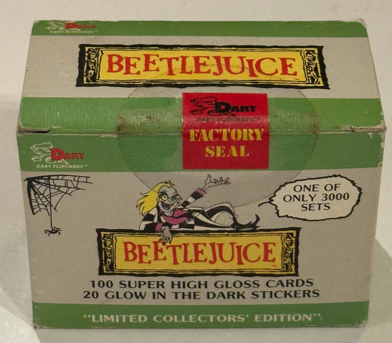 1990 Beetlejuice Animated TV Show Trading Card Factory Set /3000 Sealed