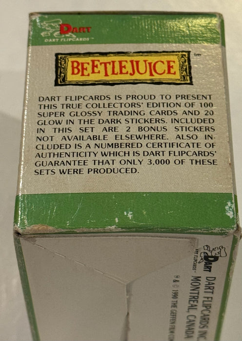1990 Beetlejuice Animated TV Show Trading Card Factory Set /3000 Sealed