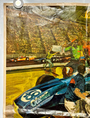 1970 Original Hot Wheels California 500 Poster Mattel Rare Ontario Motor Speedwa - TvMovieCards.com