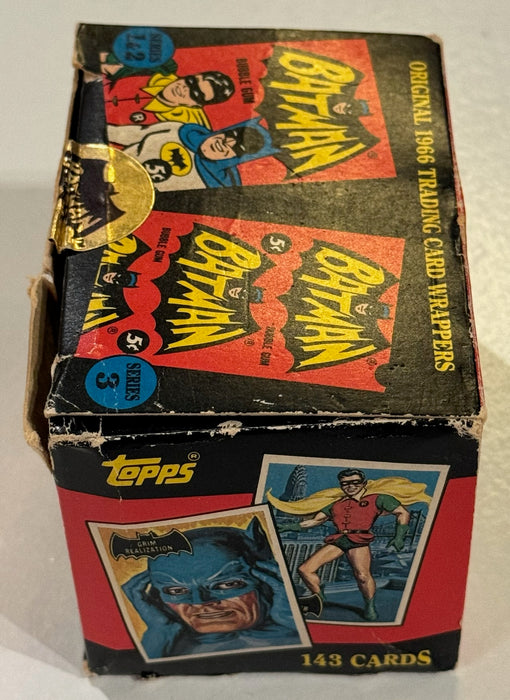 1989 Topps Batman 1966 Deluxe Reissue Trading Card Set 143/143 Red/Blue Bat
