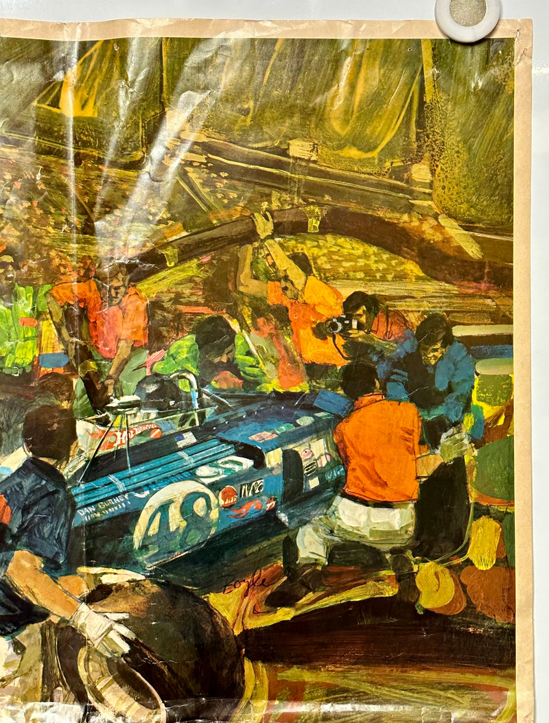 1970 Original Hot Wheels California 500 Poster Mattel Rare Ontario Motor Speedwa - TvMovieCards.com