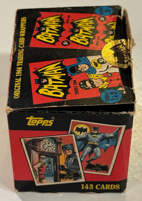 1989 Topps Batman 1966 Deluxe Reissue Trading Card Set 143/143 Red/Blue Bat