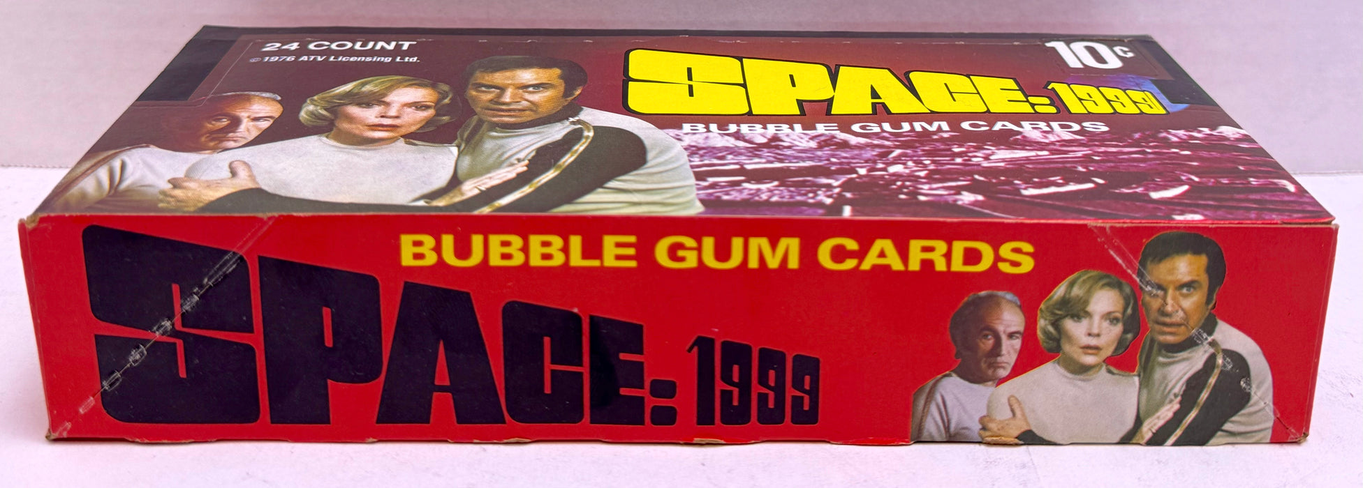 Space 1999 Vintage Bubble Gum Card Box 24 Packs FULL Donruss 1976   - TvMovieCards.com
