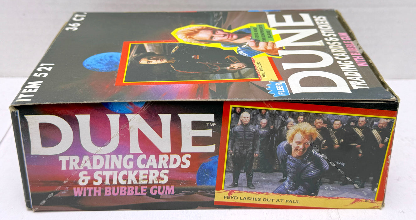 1987 Dune Vintage FULL 36 Wax Pack Trading Card Box Fleer   - TvMovieCards.com