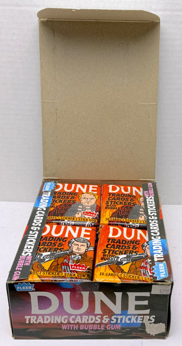 1987 Dune Vintage FULL 36 Wax Pack Trading Card Box Fleer   - TvMovieCards.com